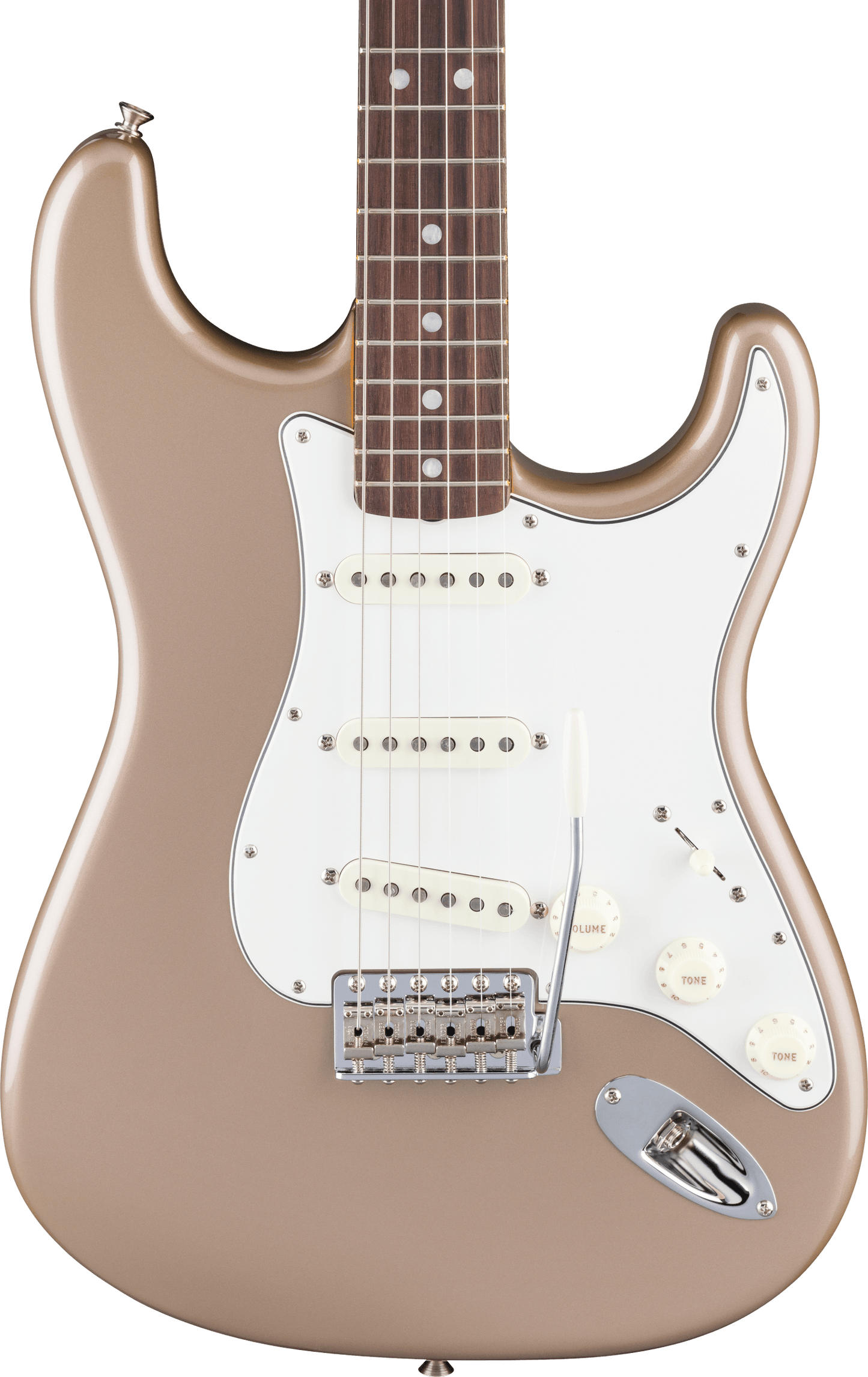 Fender American Vintage II 1965 Stratocaster®, Round-Lam Rosewood Fingerboard, Shoreline Gold