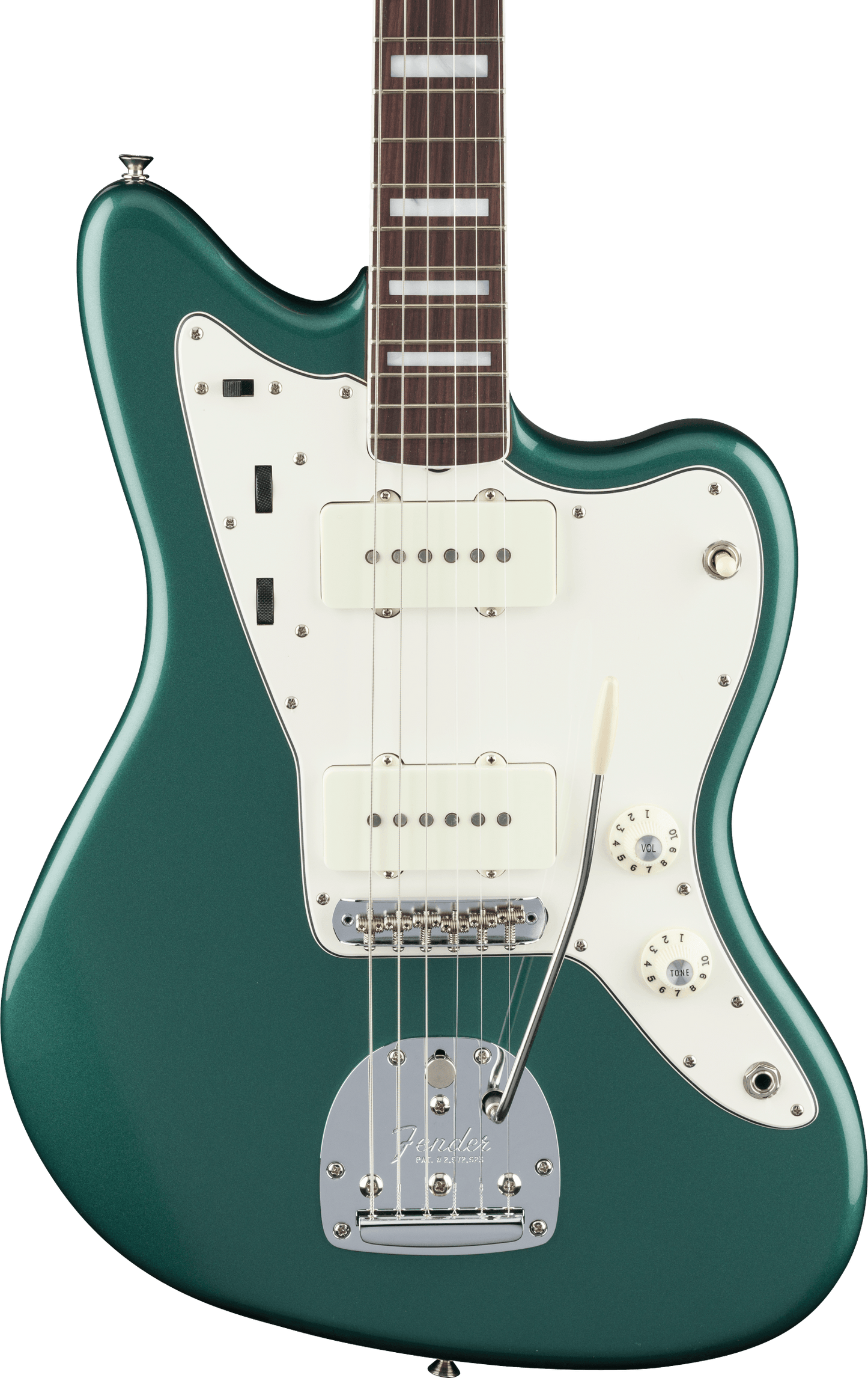 Fender American Vintage II 1966 Jazzmaster®, Rosewood Fingerboard, Sherwood Green Metallic