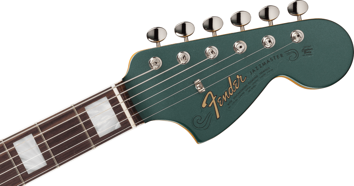 Fender American Vintage II 1966 Jazzmaster®, Rosewood Fingerboard, Sherwood Green Metallic