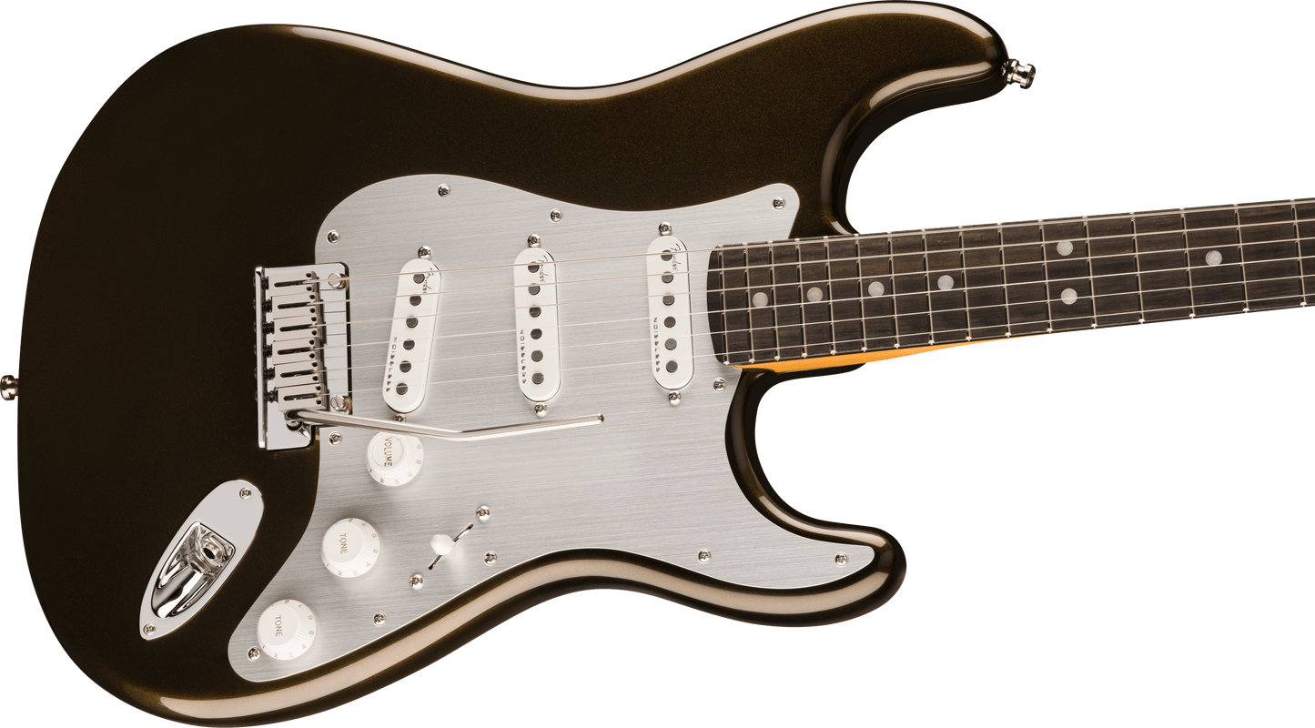 Fender American Ultra II Stratocaster®, Ebony Fingerboard, Texas Tea 0119141790
