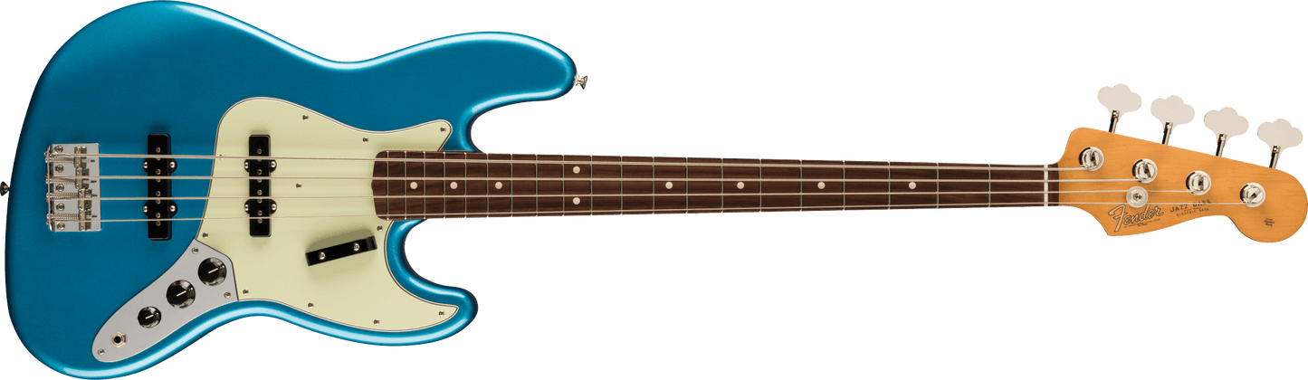 Fender Vintera® II '60s Jazz Bass®, Rosewood Fingerboard, Lake Placid Blue 0149230302