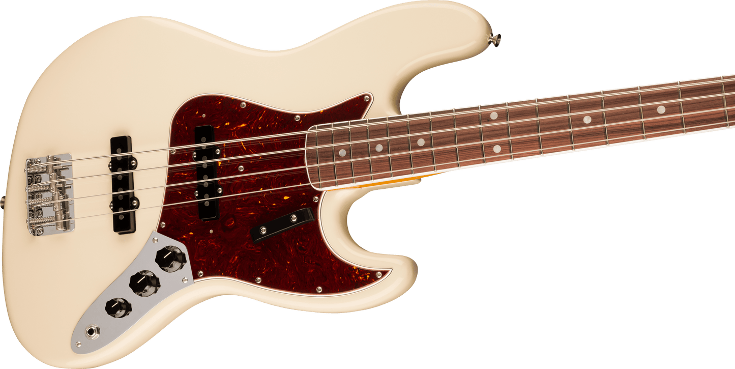 Fender American Vintage II 1966 Jazz Bass®, Rosewood Fingerboard, Olympic White