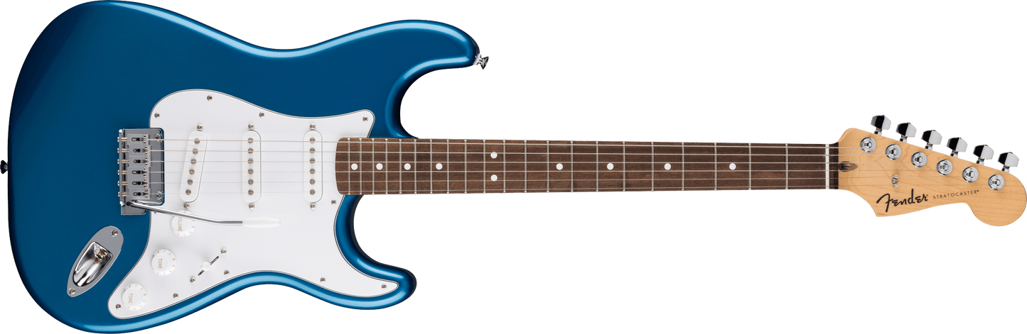 Fender Standard Stratocaster®, Laurel Fingerboard, White Pickguard, Aqua Marine Metallic