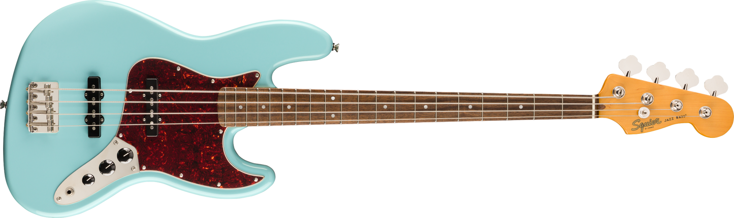 Squier Classic Vibe '60s Jazz Bass®, Laurel Fingerboard, Daphne Blue