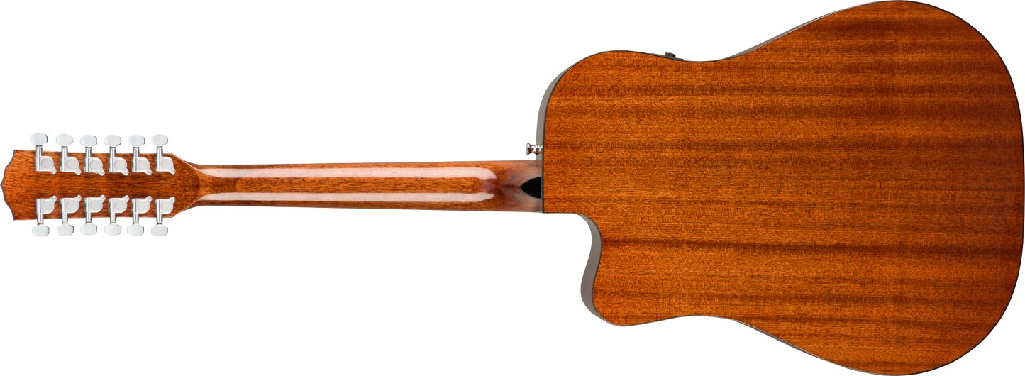 Fender CD-60SCE Dreadnought 12-string Acoustic Guitar, Walnut Fingerboard, Natural