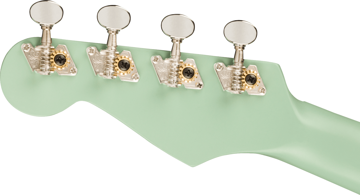 Fender Avalon Tenor Ukulele, Walnut Fingerboard, Surf Green 0970450557