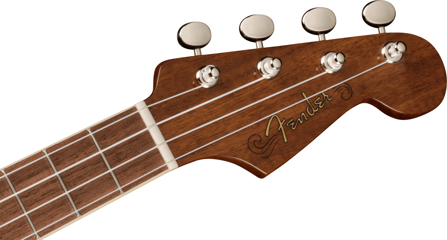 Fender Montecito Tenor Ukulele, Walnut Fingerboard, Shaded Edge Burst 0970452164