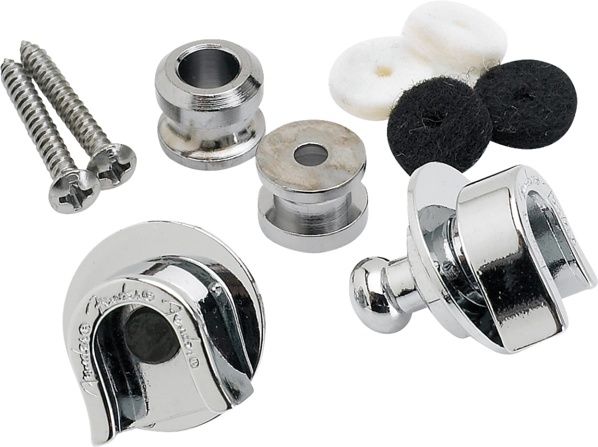 Fender Fender® Security Strap Locks, Chrome 0990690000
