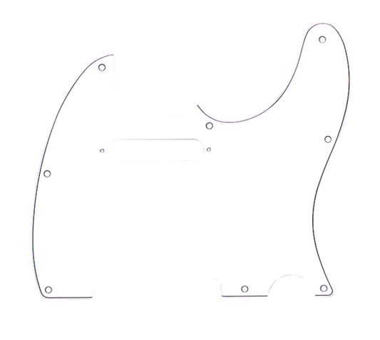 Fender Pickguard, Telecaster®, 8-Hole Mount, White, 3-Ply 0991355000