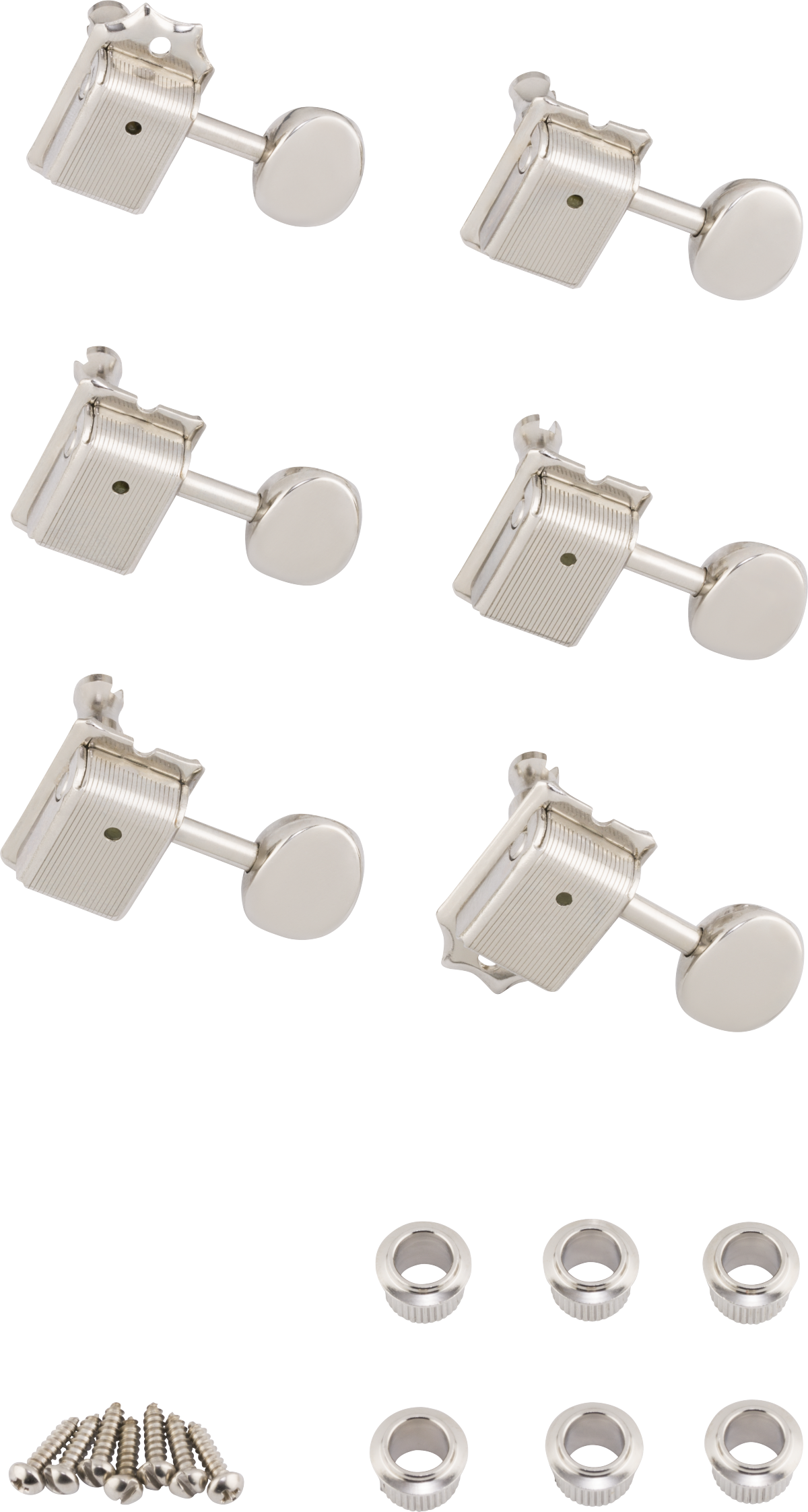 Fender American Vintage Guitar Tuning Machines, Nickel (6) 0992040000