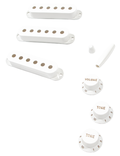 Fender Accessory Kit, Pure Vintage '50s Stratocaster®, Eggshell 0992096000