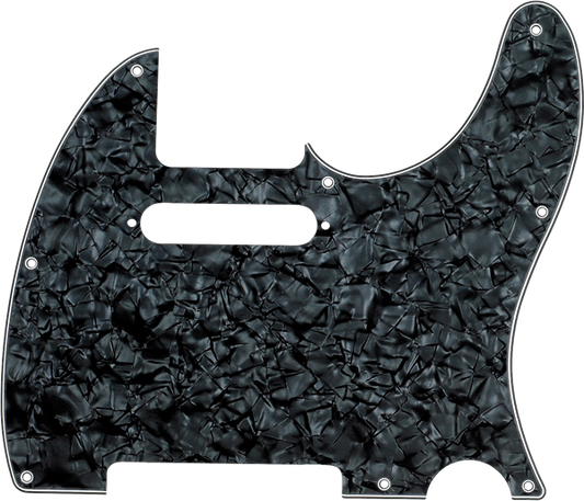 Fender Pickguard, Telecaster®, 8-Hole Mount, Black Pearl, 4-Ply 0992151000