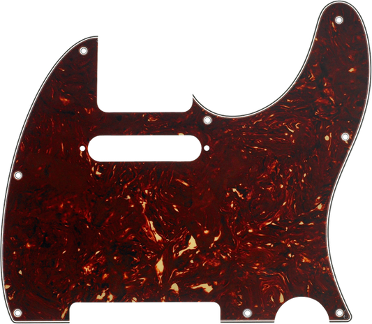 Fender Pickguard, Telecaster® 8-Hole Mount, Tortoise Shell, 4-Ply 0992152000