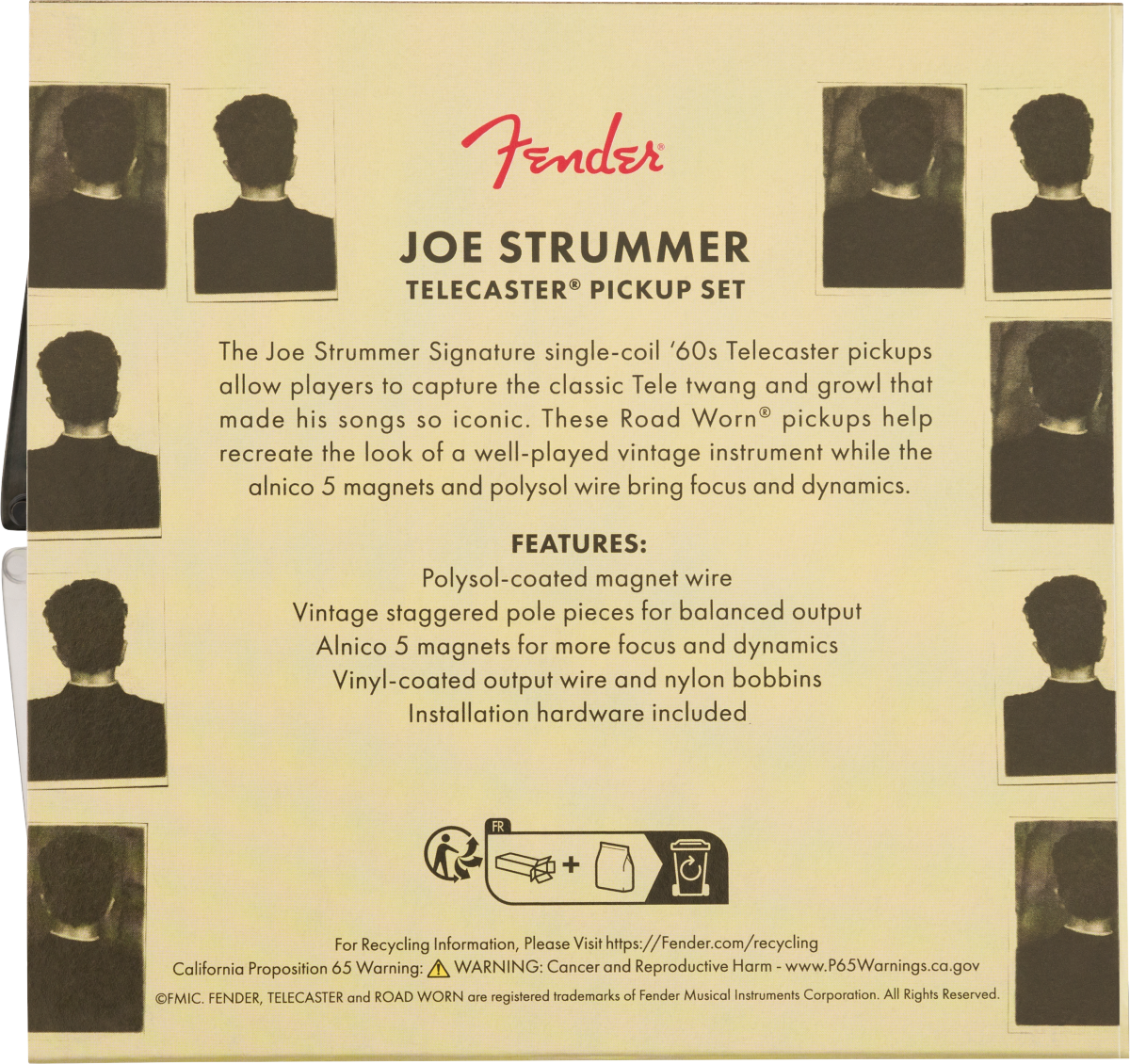 Fender Joe Strummer Signature Telecaster® Pickup Set 0992392000