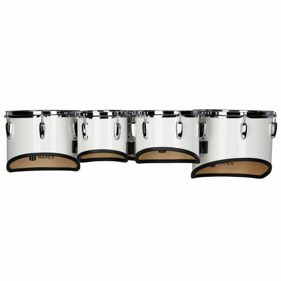 Mapex Qualifier Marching Tenor Quint (6/8/10/12/13) - Gloss White