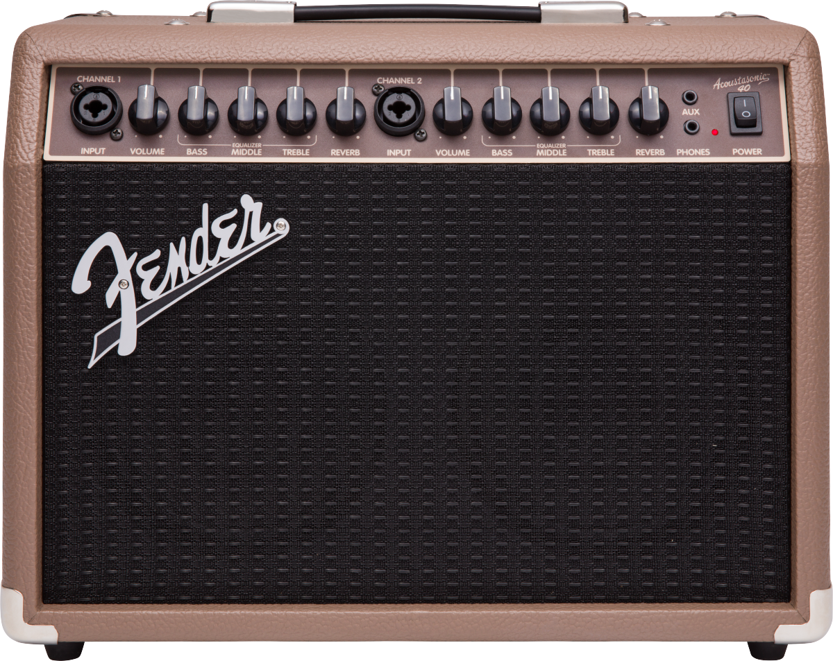 Fender Acoustasonic Acoustic Guitar Amplifier 40, 2314200000