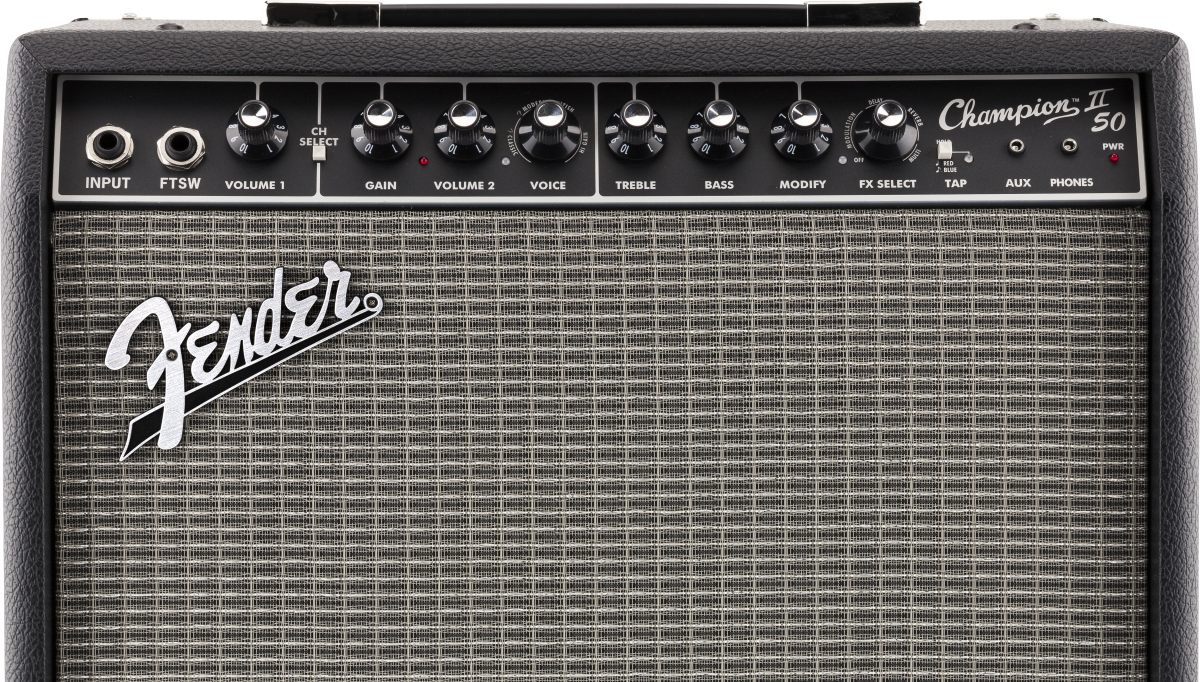 Fender Champion™ II 50, 50 Watt Student Practice Guitar Amplifier 120V 2330800000