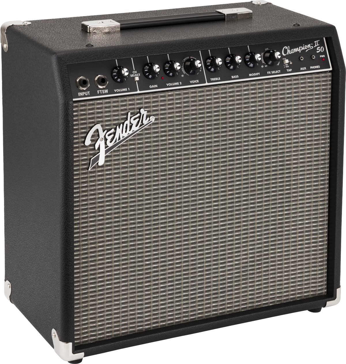 Fender Champion™ II 50, 50 Watt Student Practice Guitar Amplifier 120V 2330800000