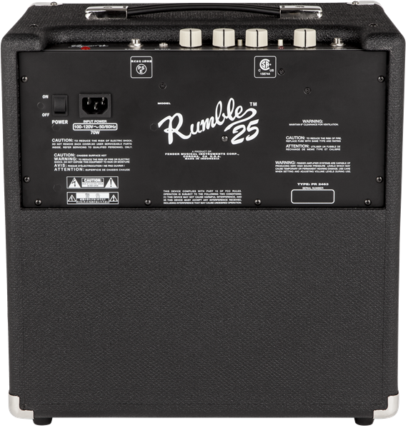 Fender Rumble™ 25 (V3), 25 Watt Bass Amp Combo 2370200000