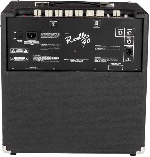 Fender Rumble™ 40 (V3), 40 Watt Bass Amp Combo 2370300000