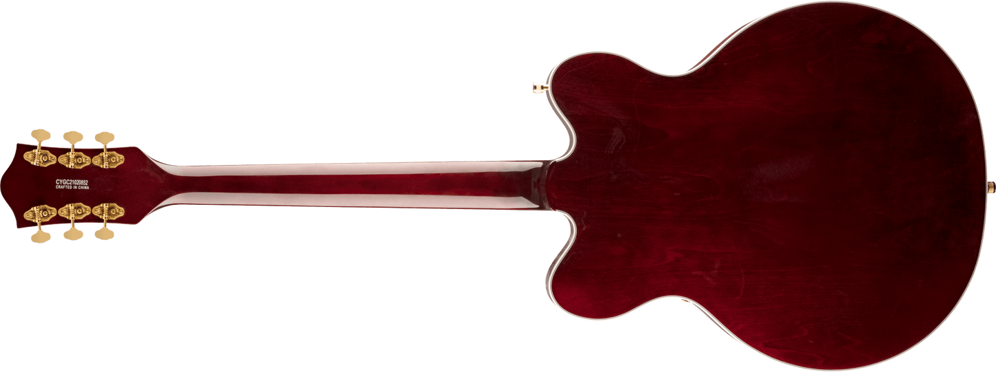 Gretsch G5422TG Electromatic® Classic Hollow Body Double-Cut with Bigsby® and Gold Hardware, Laurel Fingerboard, Walnut Stain 2506217517