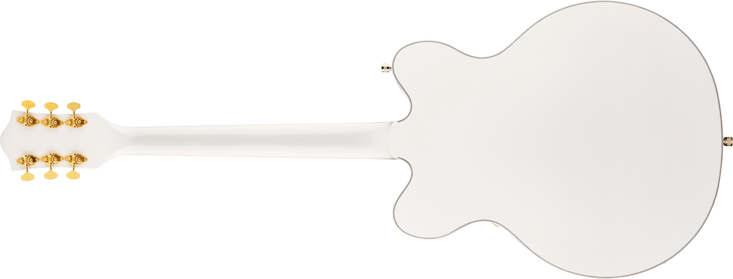 Gretsch G5422TG Electromatic® Classic Hollow Body Double-Cut with Bigsby® and Gold Hardware, Laurel Fingerboard, Snowcrest White 2506217567