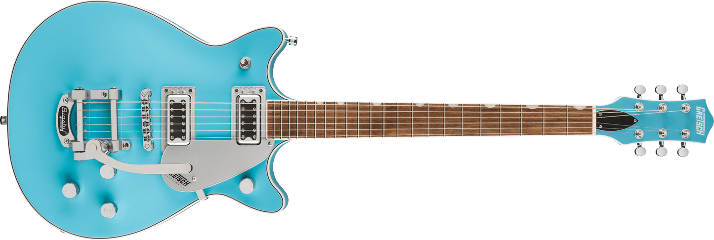 Gretsch G5232T Electromatic® Double Jet™ FT with Bigsby®, Laurel Fingerboard, Kailani Blue 2508210597