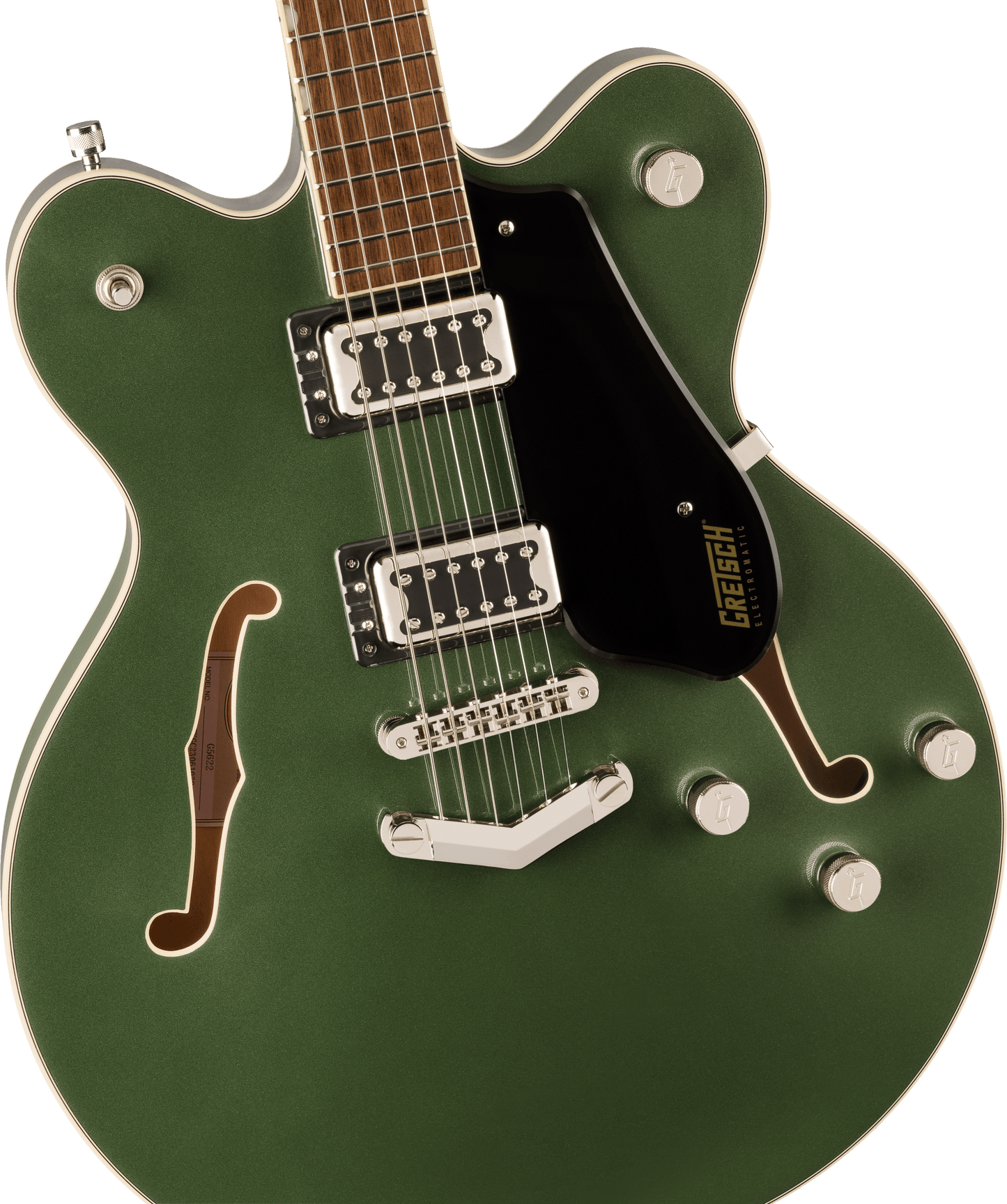 Gretsch G5622 Electromatic® Center Block Double-Cut with V-Stoptail, Laurel Fingerboard, Olive Metallic 2508300598