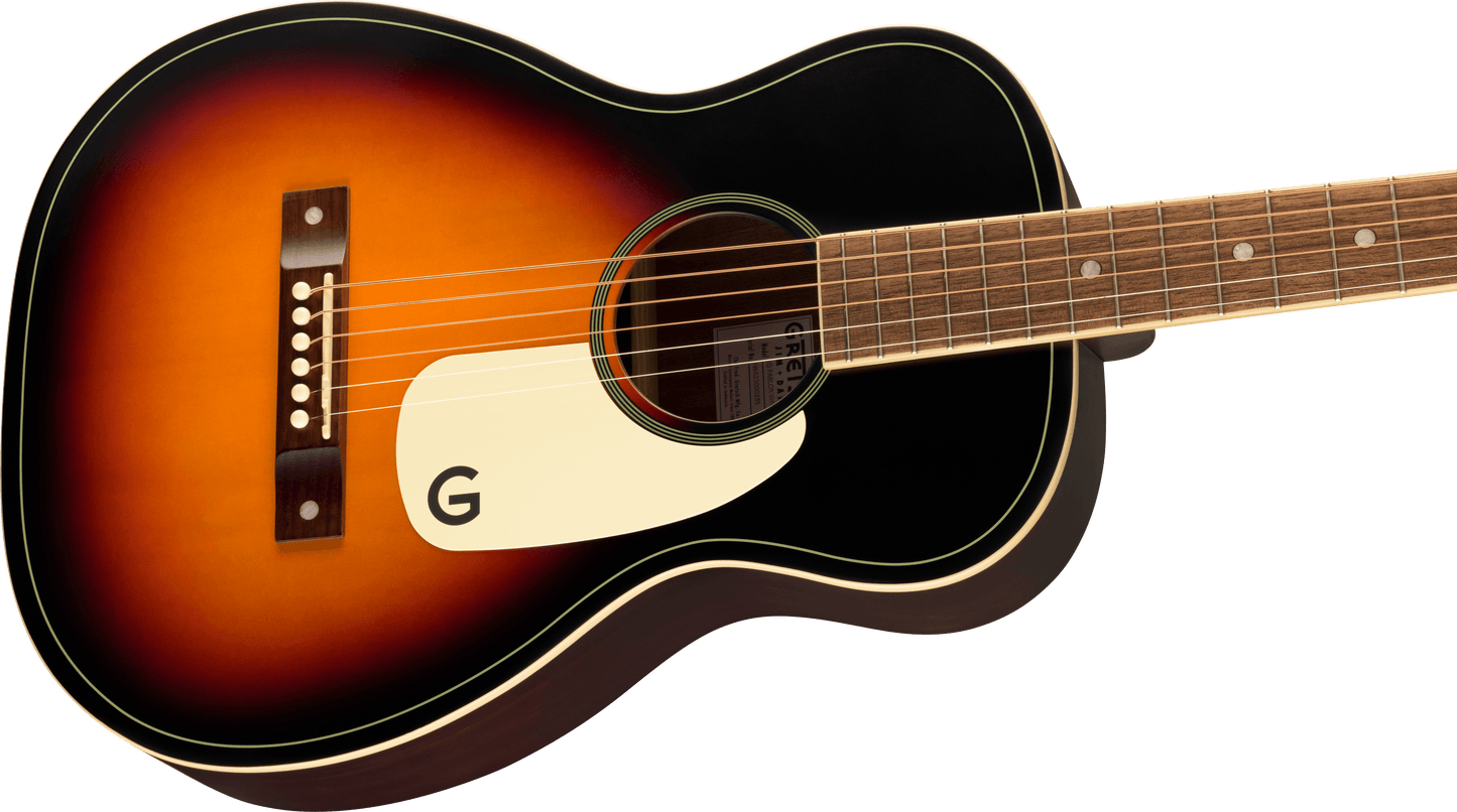 Gretsch Jim Dandy™, Walnut Fingerboard, White Pickguard, Rex Burst 2711000535