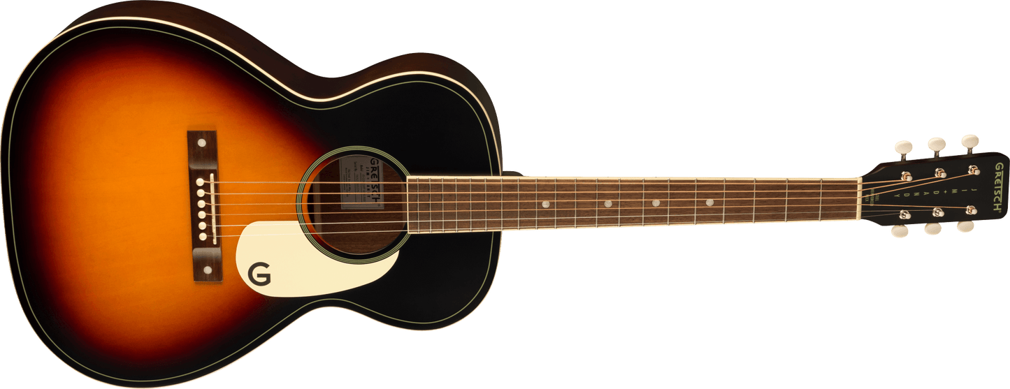 Gretsch Jim Dandy™ Concert, Walnut Fingerboard, White Pickguard, Rex Burst 2711100535