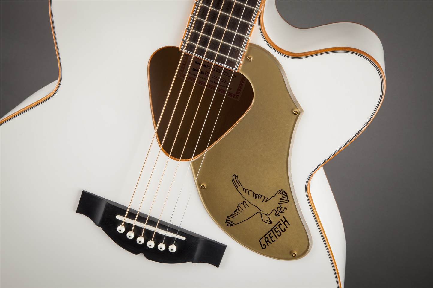 Gretsch G5022CWFE Rancher™ Falcon, Jumbo, Electric, Fishman® Pickup System, White 2714024505