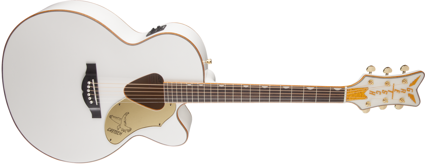 Gretsch G5022CWFE Rancher™ Falcon, Jumbo, Electric, Fishman® Pickup System, White 2714024505