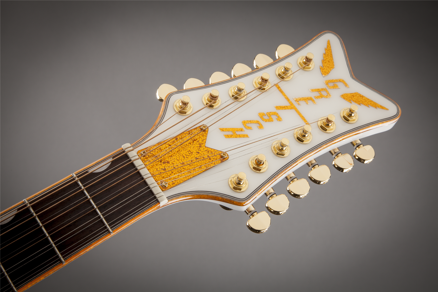 Gretsch G5022CWFE-12 Rancher™ Falcon Jumbo 12-String Cutaway Electric, Fishman® Pickup System, White 2714025505