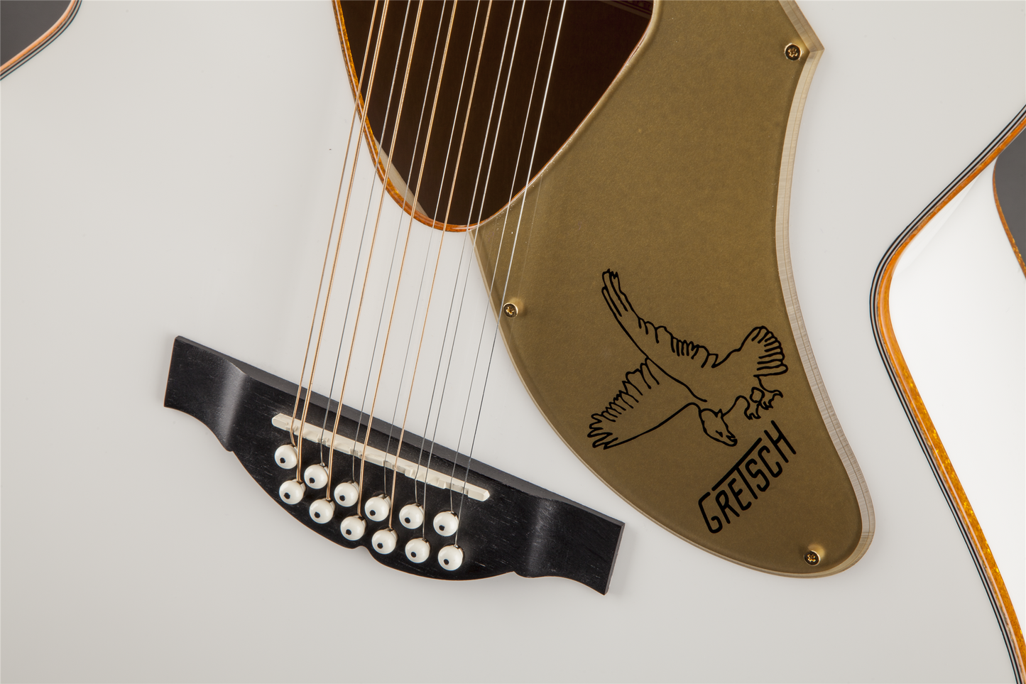 Gretsch G5022CWFE-12 Rancher™ Falcon Jumbo 12-String Cutaway Electric, Fishman® Pickup System, White 2714025505