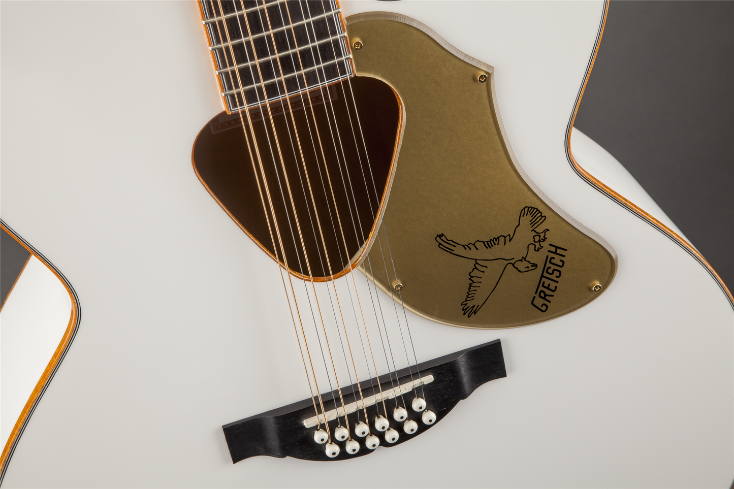 Gretsch G5022CWFE-12 Rancher™ Falcon Jumbo 12-String Cutaway Electric, Fishman® Pickup System, White 2714025505