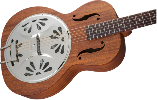 Gretsch G9200 Boxcar™ Round-Neck, Mahogany Body Resonator Guitar, Natural 2715013521