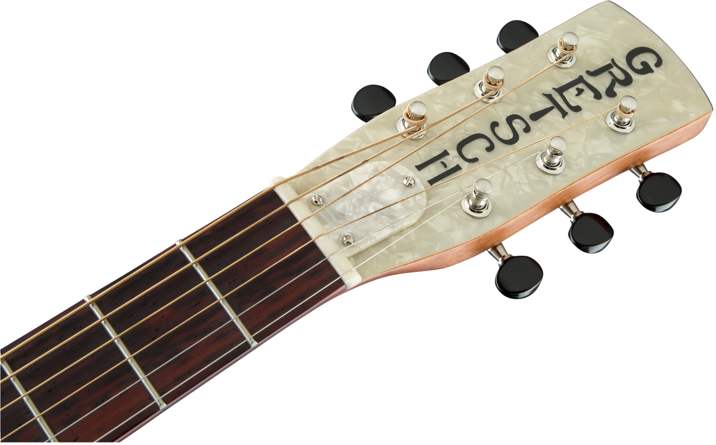 Gretsch G9201 Honey Dipper™ Round-Neck, Brass Body Biscuit Cone Resonator Guitar, Shed Roof Finish 2717013000