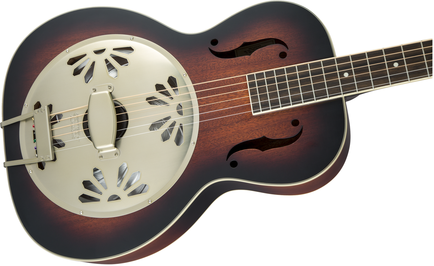 Gretsch G9241 Alligator™ Biscuit Round-Neck Resonator Guitar with Fishman® Nashville Pickup, 2-Color Sunburst 2718015503