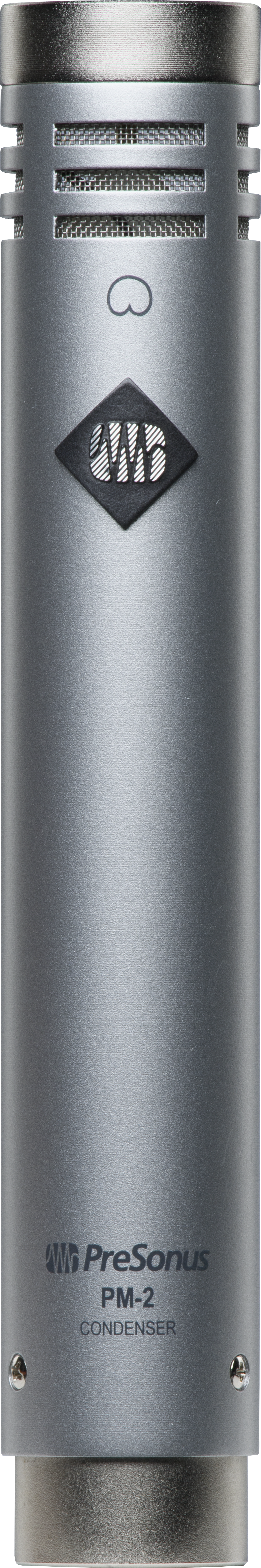 PRESONUS® PM-2 STEREO PAIR OF SMALL-DIAPHRAGM CARDIOID CONDENSER MICROPHONES, BLACK - Poppa's Music