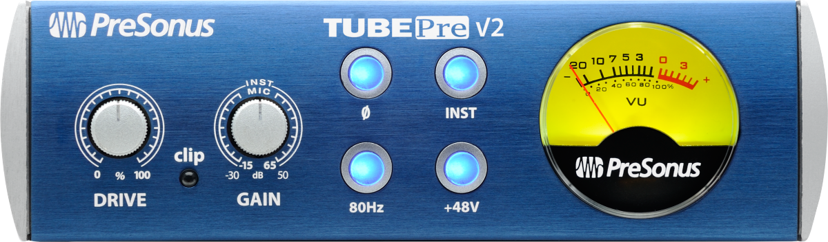 PreSonus Microphone Pre-Amp TubePre V2 - Poppa's Music 