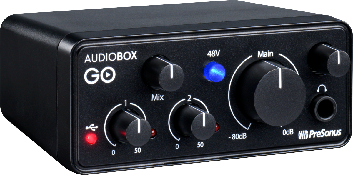 PreSonus AudioBox GO Portable Interface - Poppa's Music 