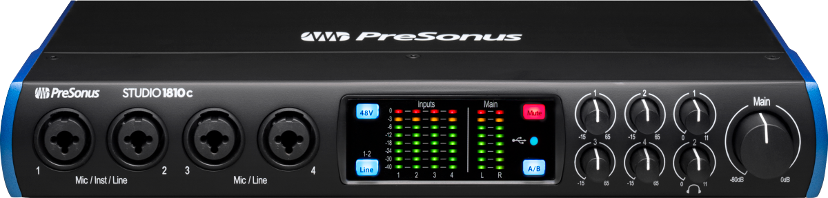PreSonus Studio Series 1810c Audio Interface - Poppa's Music 
