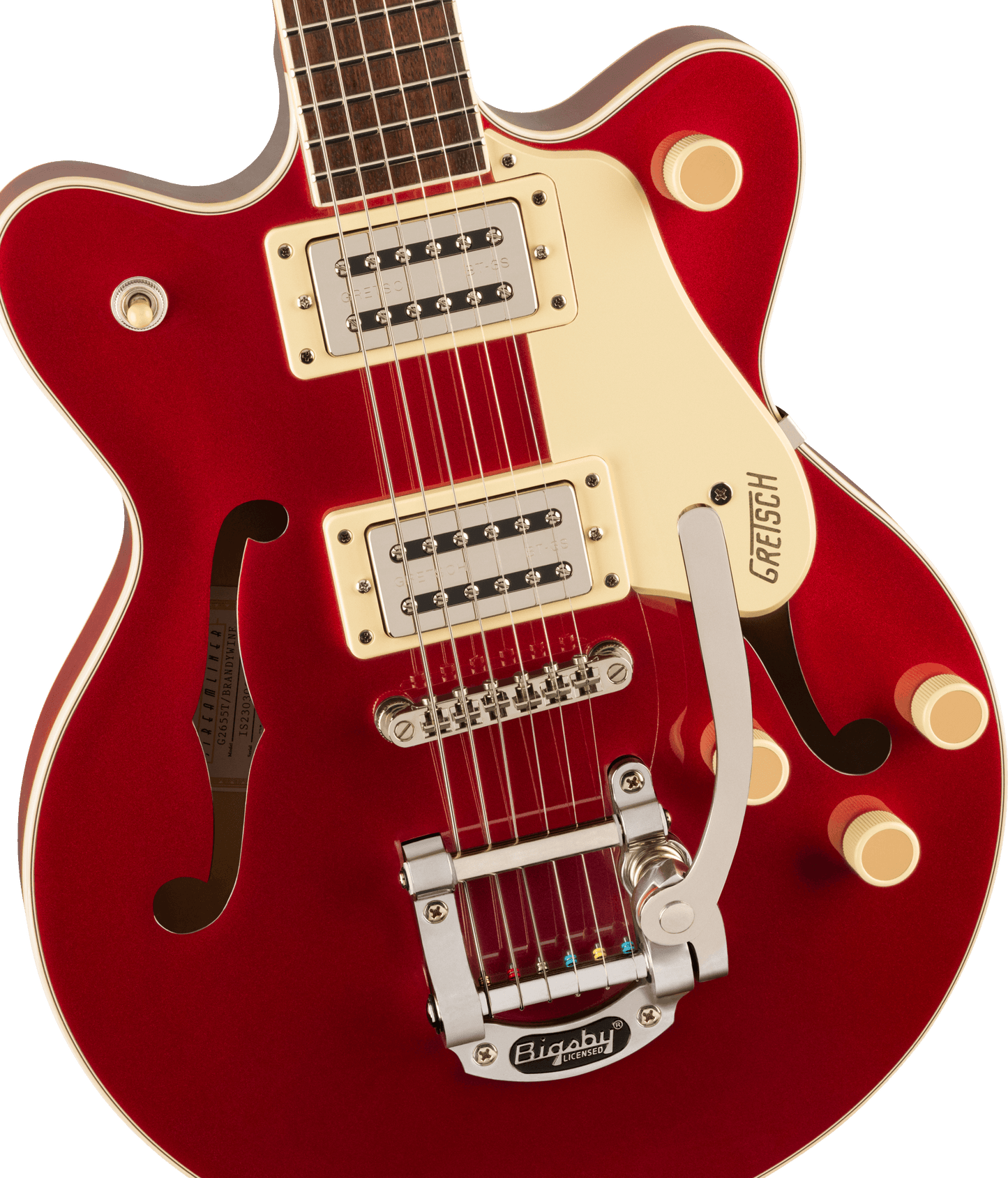 Gretsch G2655T Streamliner™ Center Block Jr. Double-Cut with Bigsby®, Laurel Fingerboard, Brandywine 2807200519