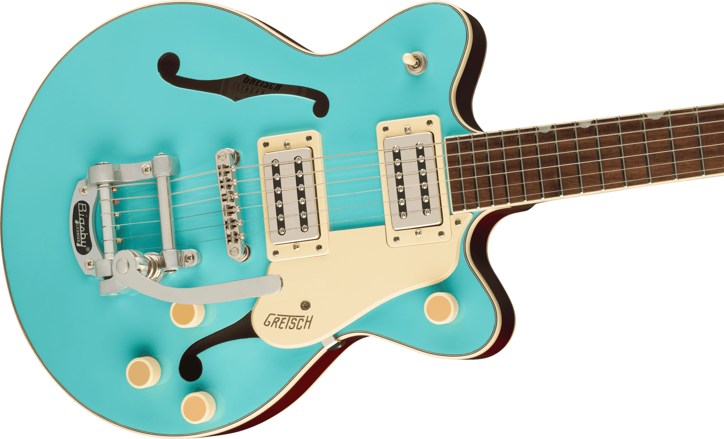 Gretsch G2655T Streamliner™ Center Block Jr. Double-Cut with Bigsby®, Laurel Fingerboard, Tropico 2807200525