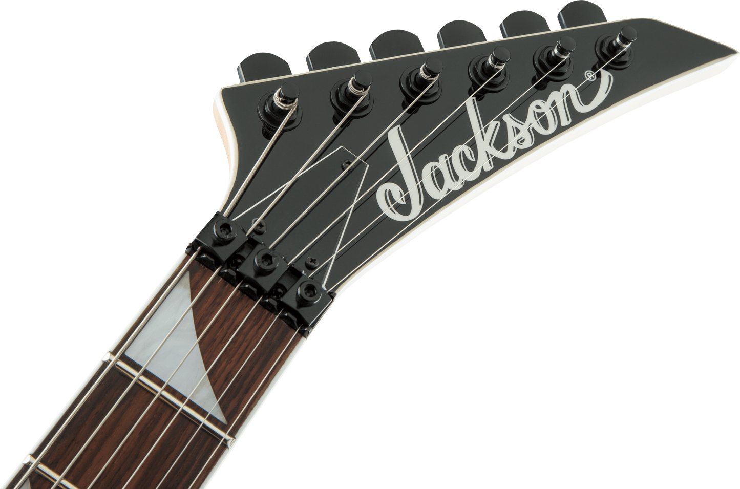 Jackson JS Series King V™ JS32, Amaranth Fingerboard, White with Black Bevels 2910224577