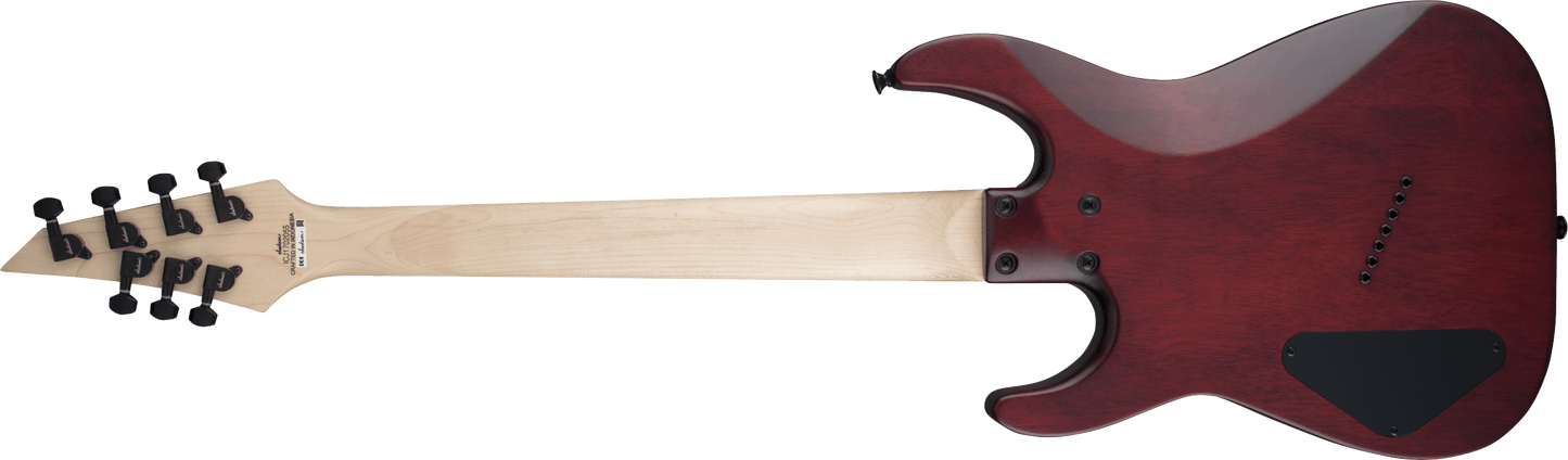 Jackson X Series Dinky® Arch Top DKAF7 MS, Laurel Fingerboard, Multi-Scale, Stained Mahogany 2911637557