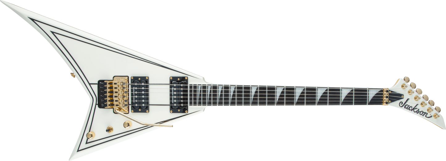 Jackson Pro Series Rhoads RR3, Ebony Fingerboard, Ivory with Black Pinstripes 2914312557