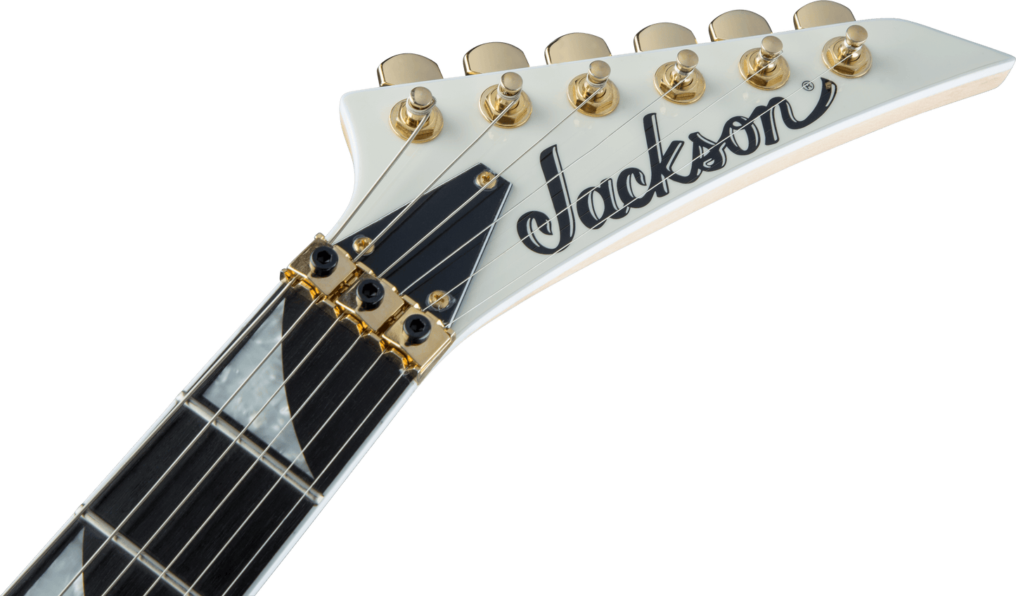 Jackson Pro Series Rhoads RR3, Ebony Fingerboard, Ivory with Black Pinstripes 2914312557
