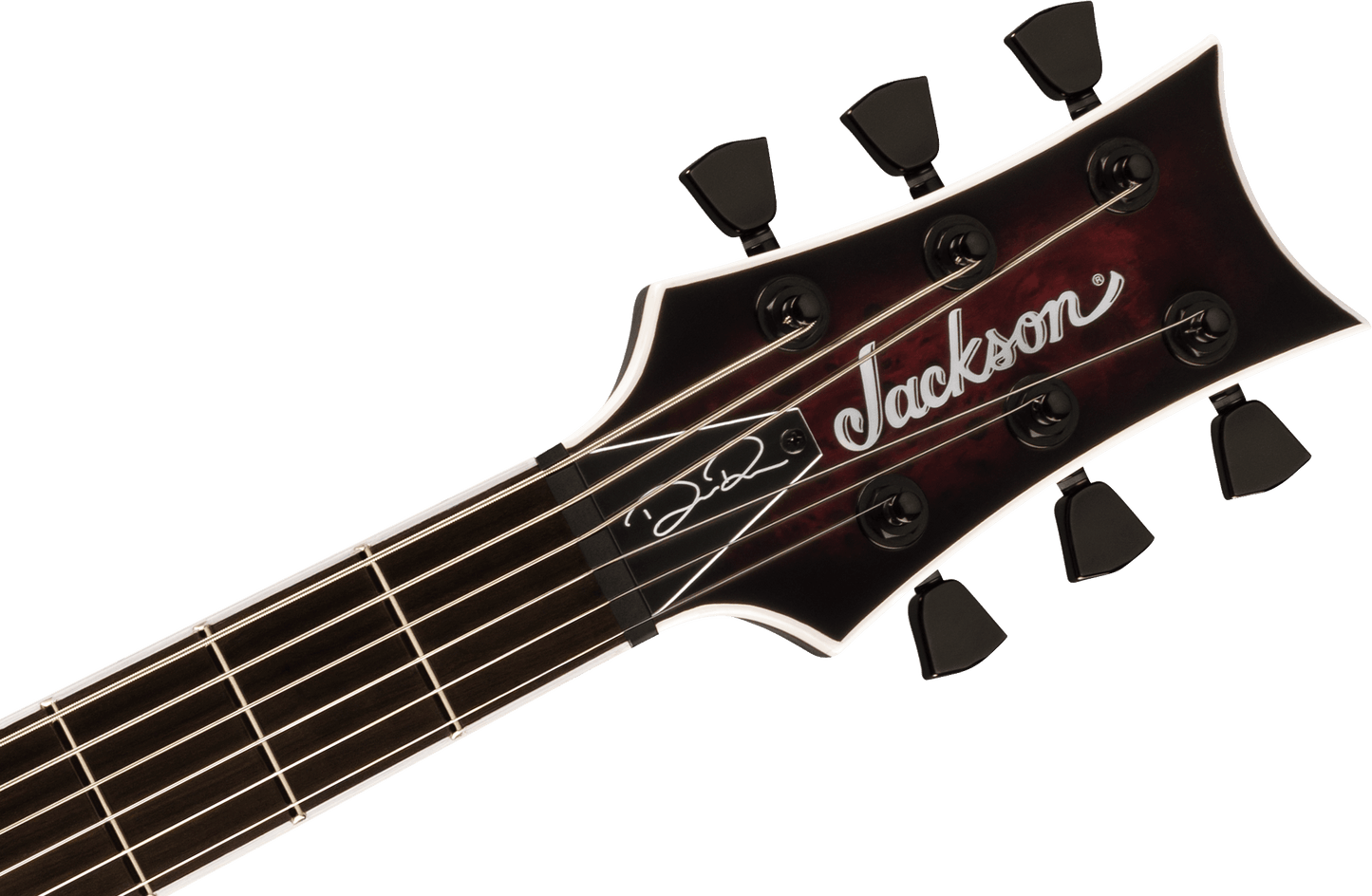 Jackson Pro Series Signature Diamond Rowe DR12MG EVTN6, Ebony Fingerboard, Dark Rose 2916999590
