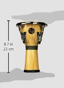 Latin Percussion  Lpm196 Mini Tunable Djembe - Poppa's Music 